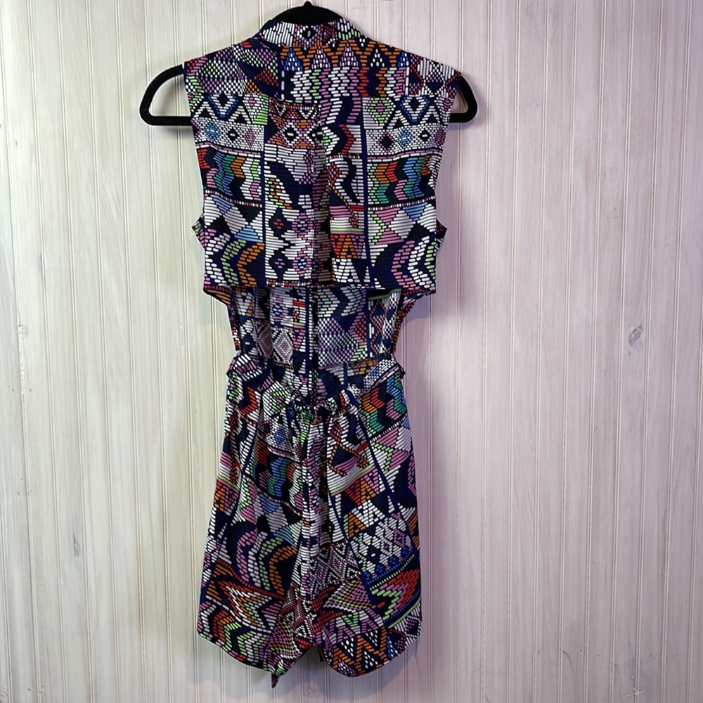 MARA HOFFMAN OPEN BACK SHORT ROMPER SMALL - Picture 8 of 8
